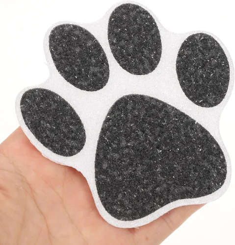 Miniatura 4 de Alipis Calcomanías antideslizantes para bañera, 10 unidades, huellas adhesivas para suelo de ducha y escaleras, agarre de seguridad, parche