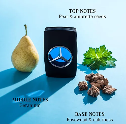 Miniatura 5 de Mercedes Benz Man - Eau de Toilette para Hombre - Fragancia Masculina Aromática, Frutal y Amaderada con Notas de Cedro y Musgo de Roble - Colonia