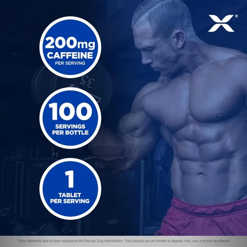 Miniatura 4 de ALLMAX Cafeína - 100 Tabletas - Aumenta el estado de alerta mental, la concentración y la energía - Vegano - 100 porciones