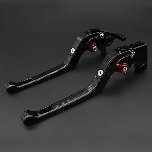 Miniatura 4 de FXCNC Palancas de embrague de freno compatibles con Z125 pro 15-2021, Z250SL 16-17, NINJA 300R Z300 2013-2018, 250R 08-12, VERSYS 300X 17-18, Ninja