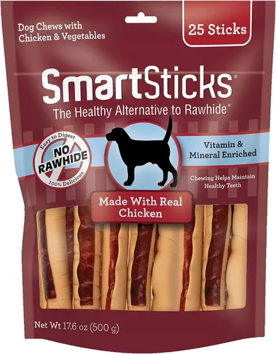 Miniatura 14 de SmartBones SmartSticks, premia a tu perro con un masticable sin piel hecho con carne real y verduras