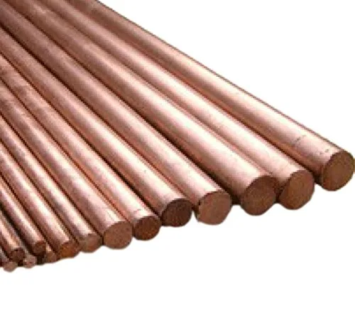 Miniatura 3 de 8pcs 0.157 in Dia. 9.85 "Largo 99.9% Cobre Puro T2 Cu Varillas Cilindro de Metal
