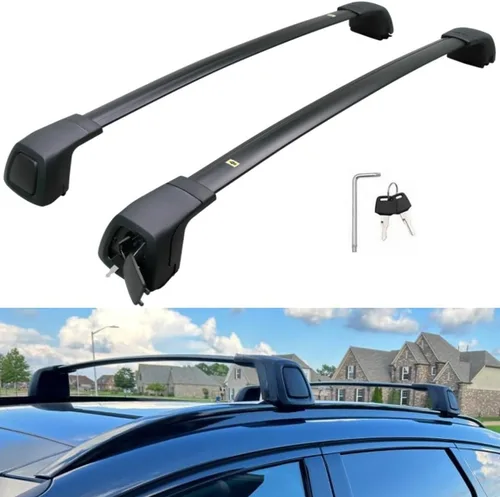 Barras de equipaje de aluminio para 2021-2025 Kia Sorento SX EX, barras transversales para techo, riel portaequipajes, accesorios con candado