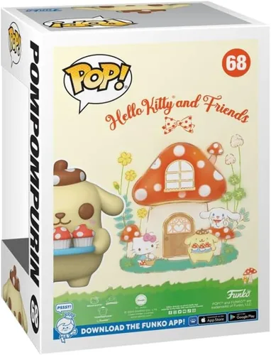 Miniatura 3 de Funko Pop! Sanrio: Hello Kitty and Friends - Pompompurina con bandeja (Exc), figura coleccionable de vinilo - 73607
