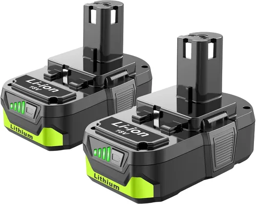 Miniatura 8 de Paquete de 2 baterías de repuesto de 5000mAh para Ryobi 18V Batería P102 P103 P104 P105 P107 P108, compatibles con herramientas inalámbricas Ryobi