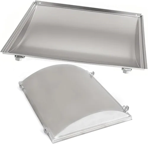 Miniatura 4 de SN954A (1 unidad) Reemplazo de placa de calor de acero inoxidable de 17.25 x 26.25 para Charbroil 463250511, 463250512, 463251713, 466251713