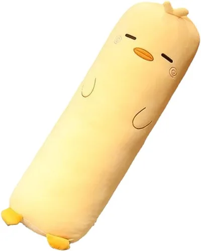 Miniatura 13 de Almohadas de Cuerpo de Felpa Larga Lindas de 27" Almohadas de Cuerpo para la Cama con Forma de Animal de Peluche para Abrazar Muñecos de Peluche