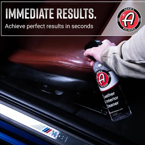 Miniatura 7 de Adam's Polishes Kit de cuidado de cuero – Limpiador y acondicionador de cuero Suministros de limpieza de automóviles Protección UV para accesorios