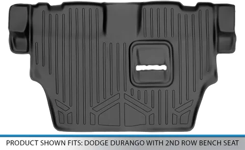 Miniatura 3 de MAXLINER Alfombrillas de tercera fila para Dodge Durango 2011-2012