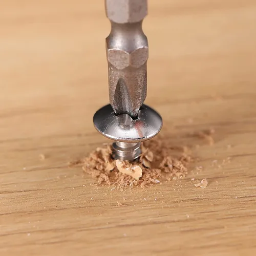 Miniatura 7 de Tornillo para madera #14 x 1-1/2" 100 piezas cabeza de brida Phillips 18-8 (304) acero inoxidable tornillos autorroscantes rápidos por SG TZH