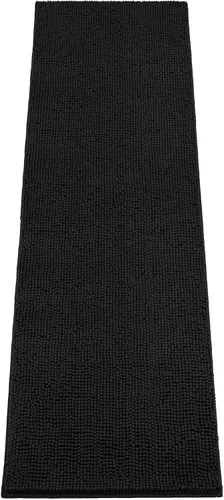 Miniatura 25 de Alfombra absorbente para perros para patas sucias, 120" x 36" alfombras de chenilla para interiores para la entrada, alfombra antideslizante lavable