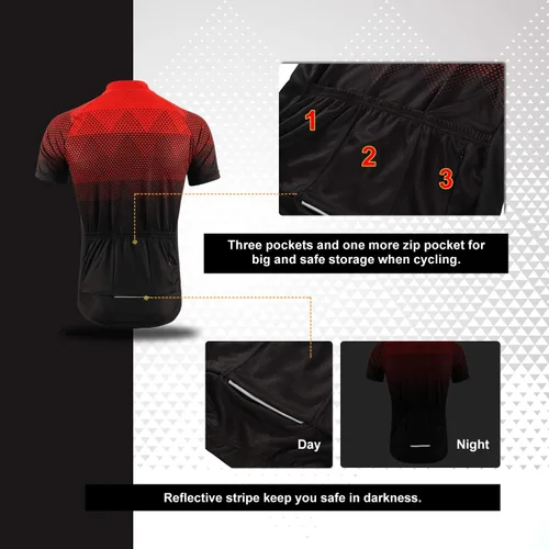 Miniatura 4 de BERGRISAR Camiseta de ciclismo de manga corta para hombre
