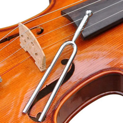 Miniatura 5 de Tyenaza Tenedor de afinación de 440 Hz, estándar A 440 Hz, diapasones de afinación Instrumentos musicales, dispositivo de afinación de guitarra
