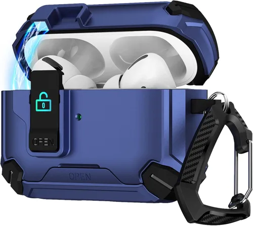 Miniatura 20 de SaharaCase Raider Series - Funda compatible con AirPods Pro 2 (2ª generación) [Robusta] protección de cuerpo completo, agarre antideslizante