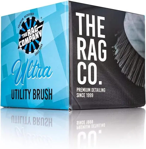 Miniatura 4 de The Rag Company - Cepillo ultra utilitario - Cepillo de lavado de autos - Cerdas de nailon suaves perfectas como limpiador de interiores, ruedas