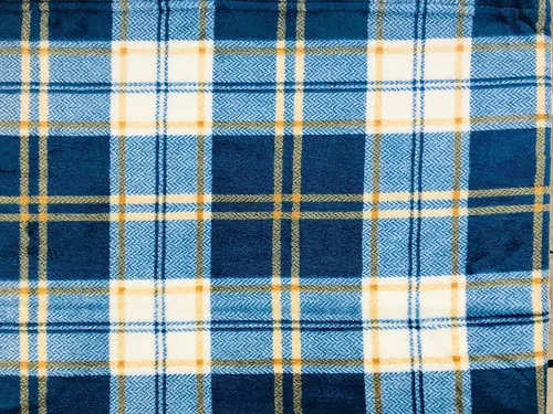 Miniatura 8 de Manta de Forro Polar a Cuadros Verde Azulado de Granja: Diseño Tartán Suave Azul Crema Marrón Decorativo para Sofá Sillón Silla Cama Dormitorio