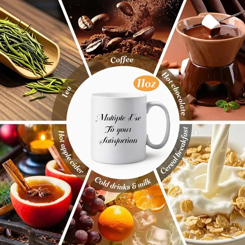 Miniatura 7 de Personalized Mug with Photo Text Picture Logo, Custom 11/15 Oz Coffee Travel Mug, Personalized Father’s Day Birthday Employee Appreciation Gifts for