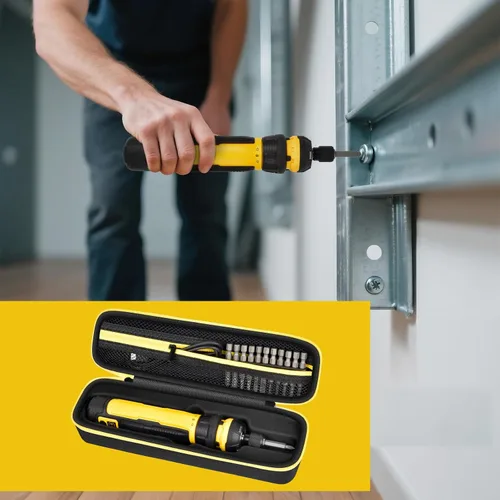 Miniatura 8 de Estuche para juego de destornillador eléctrico para destornillador inalámbrico DEWALT (DWHT66719) y brocas de atornillado, organizador