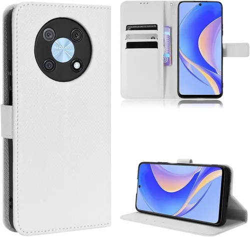 Miniatura 8 de Funda de piel sintética para Huawei Nova Y90, funda con tapa para Huawei Nova Y90 / Enjoy 50 Pro CTR-AL00, color negro
