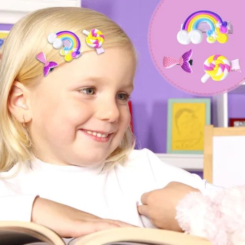 Miniatura 4 de 42 pinzas para el pelo de bebé, pasadores para niñas, accesorios para el cabello para niñas pequeñas, pinzas para el cabello para niños, pinzas