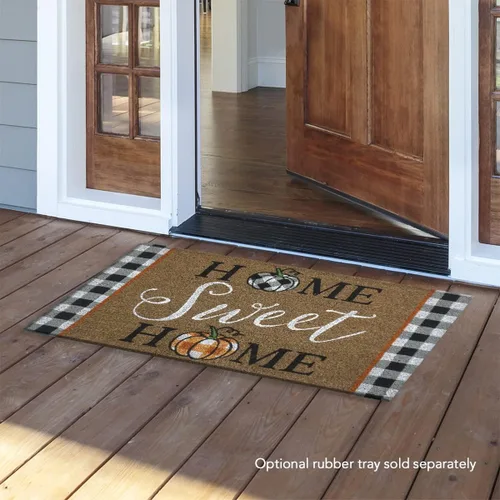 Miniatura 3 de Briarwood Lane Home Sweet Home Calabazas Otoño Fibra Natural Coir Felpudo 20 - Dulce casero