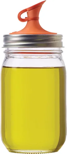 Miniatura 9 de Jarware Tapa de tarro de masón, tapa de compost de acero inoxidable para tarros Mason de boca ancha, con 4 filtros de carbón