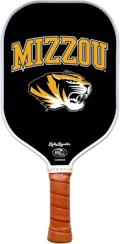 Miniatura 50 de Raqueta de pickleball colegial oficialmente licenciada - Raqueta aprobada por la Asociación de Pickleball de EE. UU. - Núcleo de nido de abeja Texas