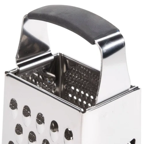 Miniatura 5 de TableCraft SG205BH, Rallador de caja para dinero en efectivo y transporte de la casa, tamaño grande de 9 pulgadas, diseño cónico de 4 caras, base