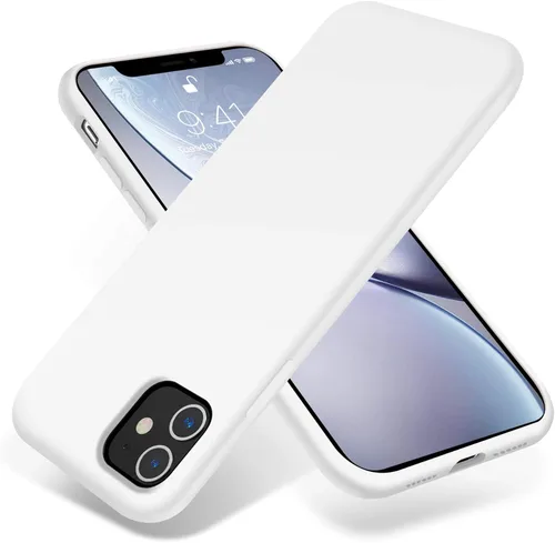 Miniatura 36 de OTOFLY Funda para iPhone 11, funda para teléfono 11, delgada, a prueba de golpes, antihuellas, forro de microfibra antiarañazos, funda protectora
