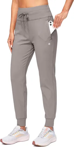 Miniatura 17 de G Gradual Pantalones deportivos con forro polar para mujer, de cintura alta, resistentes al agua, térmicos, para invierno, correr, senderismo