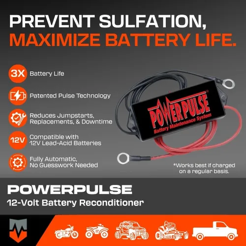 Miniatura 3 de Sistema de mantenimiento de batería Pulsetech PowerPulse