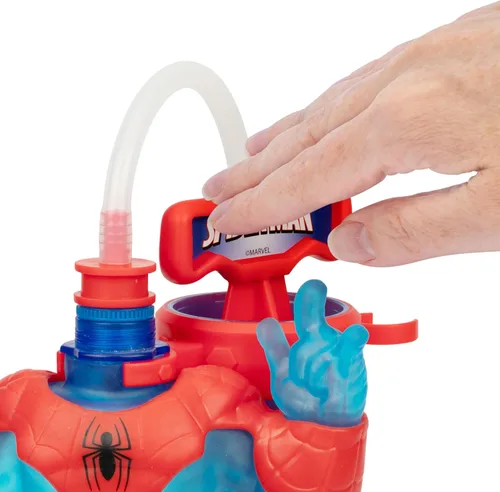 Miniatura 5 de Heroes of Goo Jit Zu Marvel Hero Creator Spider-Man con 3 rellenos únicos de Goo, mezcla, rellena y crea tu propia figura de acción elástica
