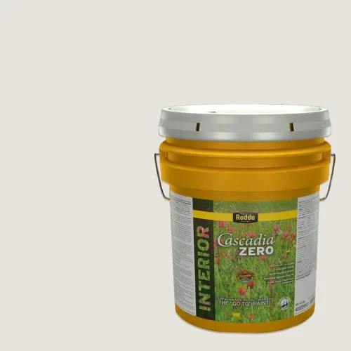 Miniatura 127 de Rodda Paint CASCADIA XL - Pintura e imprimación satinada para exteriores en uno, cuarto de galón, color blanco