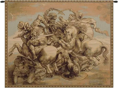 Miniatura 6 de Charlotte Home Furnishings Inc. - Tapiz italiano Torero para colgar en la pared, 12 x 9 pulgadas, mezcla de algodón y poliéster, arte de pared