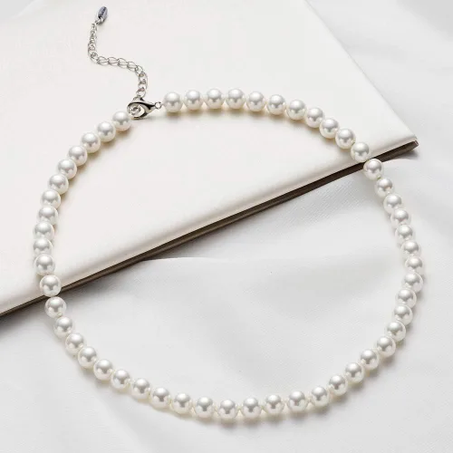 Miniatura 5 de BULINLIN - Gargantilla de cuentas con perlas, joyería de moda para cumpleaños, regalo para mujer