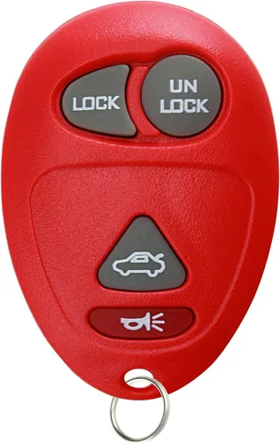 Miniatura 11 de Llave control remoto de repuesto KeylessOption, de 4 botones, para acceso sin llave, Negro