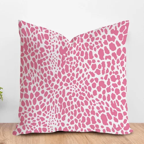 Miniatura 40 de ArogGeld Fundas de cojín con estampado de guepardo rosa intenso, funda de cojín de doble cara con cremallera para sofá de oficina, silla de A-16