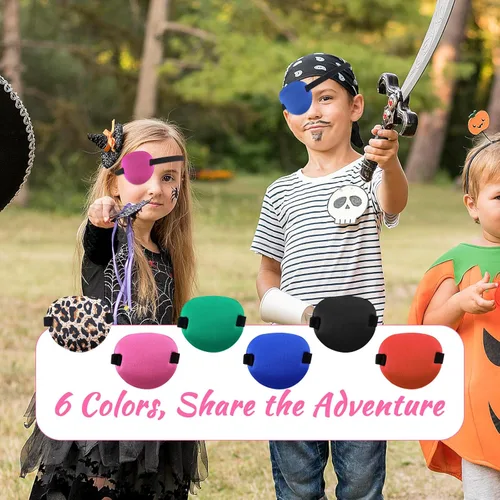 Miniatura 4 de 6 parches para los ojos ajustables 3D para ojos médicos para ojos derecho o izquierdo, parches para ojos perezosos, parches suaves y reutilizables
