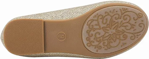 Miniatura 6 de DREAM PAIRS Zapatos de vestir para niñas, zapatos planos de bailarina para bodafiesta