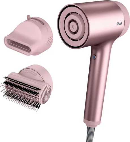 Miniatura 9 de Shark HD112BRN HyperAIR - Secador de pelo de soplado rápido iónico con concentrador 2 en 1 y accesorios de peinado, preajustes automáticos, cepillo