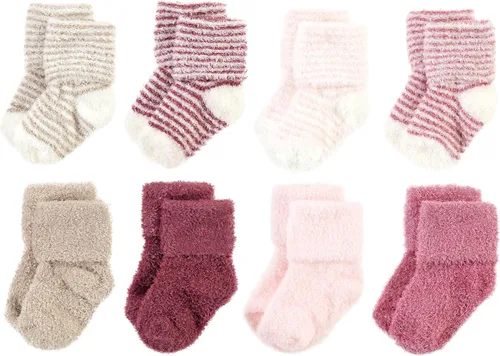 Miniatura 93 de Hudson Baby - Calcetines de algodón para bebés recién nacidos y Terry para niñas bebés