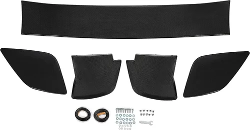 Miniatura 6 de KUAFU alerón para maletero trasero compatible con Subaru WRX y WRX STI 4 puertas sedán 2015-2021, alerón para alerón de cajuela trasera