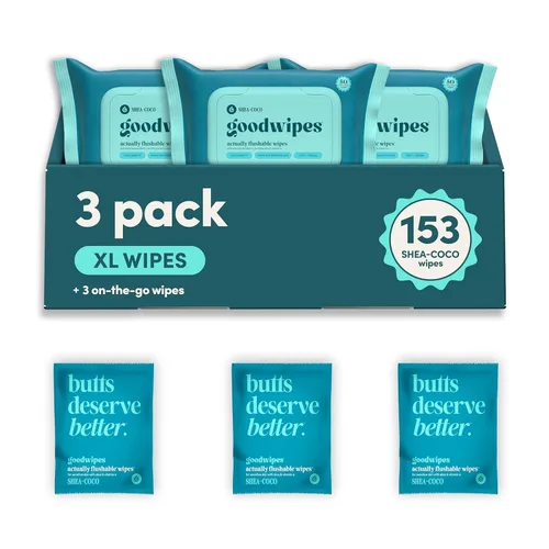 Miniatura 22 de goodwipes Toallitas Desechables por el Inodoro para el Trasero - Toallitas Húmedas Extra Grandes para Adultos para Mujeres y Hombres - Esenciales