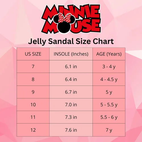 Miniatura 6 de Disney Frozen Elsa Minnie Mouse - Sandalias de gelatina para niñas, zapatos planos Mary Jane para niños, disfraz de princesa de personaje de bebé