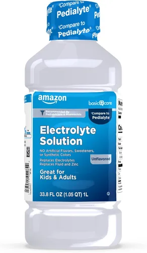 Miniatura 15 de Amazon Basic Care Solución de electrolitos, fruta mixta, diseñada para prevenir la deshidratación, reemplaza a electrolitos, líquidos y zinc, 33.8