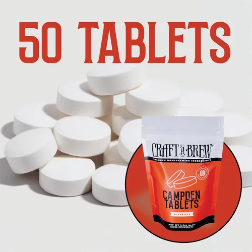 Miniatura 2 de Craft A Brew - Campden Tablets - Metabisulfito de sodio - Esterilante para vinificación - Ideal para vinos tradicionales de uva - Elaboración