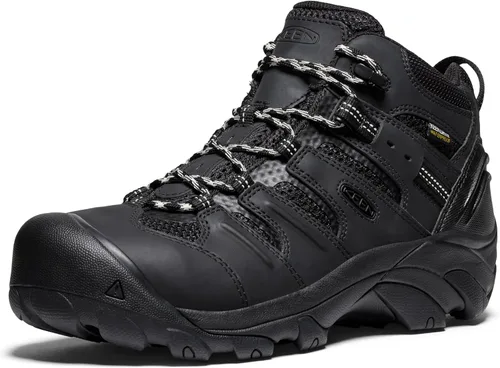 Miniatura 7 de Botas de trabajo impermeables con puntera de acero de altura media Lansing Mid para hombre, de KEEN Utility oliva (Raven/Tawny Olive)