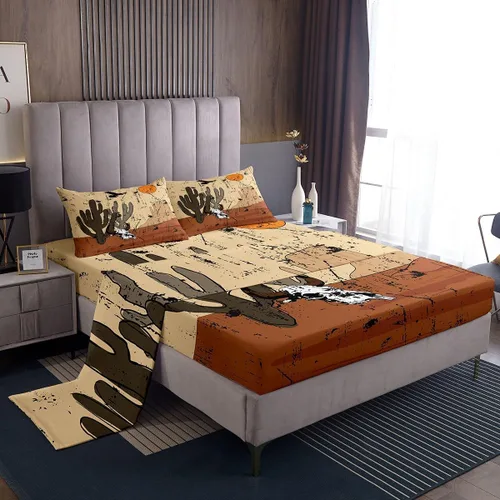 Miniatura 17 de Juego de sábanas con estampado camuflaje de la bandera estadounidense tamaño King, de Castle Fairy. Juego de ropa de cama de lujo de microfibra