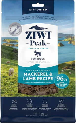 Miniatura 14 de ZIWI Peak - Alimento para perros secado al aire, cordero, totalmente natural, alto en proteínas, sin granos, ingredientes limitados