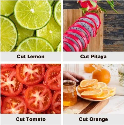 Miniatura 5 de Soporte de corte de cebolla de acero inoxidable, nuevo cortador de tomate 2025, cortador de verduras multiusos para la cocina, herramienta duradera